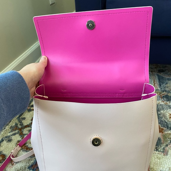 EUC KATE SPADE | Two-tone Leather Backpack - Picture 4 of 8